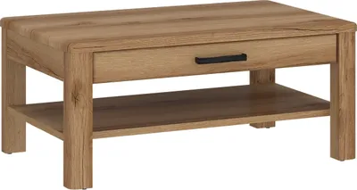 Produktbild von Couchtisch >CORTINA< in Grandson Eiche Nachbildung - 100x45,6x75 (BxHxT)