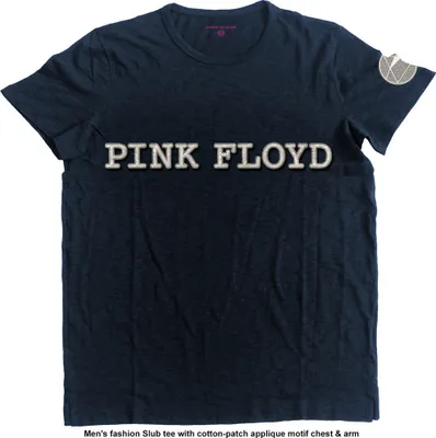 Produktbild von Pink Floyd Logo & Prism Navy Blue XL T-Shirt