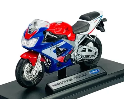 Immagine prodotto di Welly Honda CBR 900RR FIREBLADE  1:18 11 cm Moto Nuova nella confezione originale Modello Cast 12164