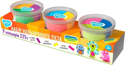 Immagine prodotto di Zestaw do modelowania ciastoliny 3 kubeczki z foremkami