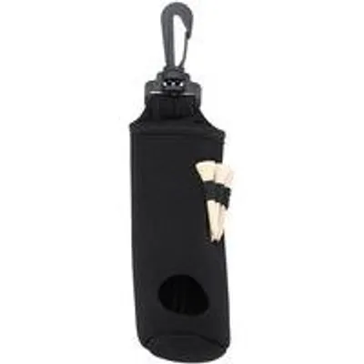 Immagine prodotto di Portaoggetti da golf con meccanismo a clip - nero - per accessori da golf sul campo - pratica tasca da cintura