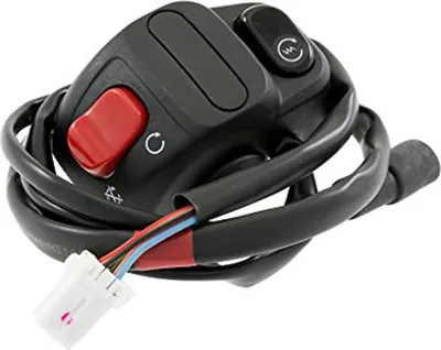 Produktbild von Domino Piaggio Vespa Gtv 125cc Lenkerschalter Rechts Schwarz  Schwarz One Size