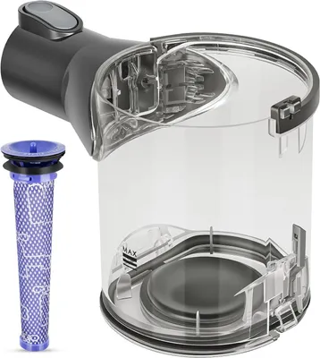 Ersatz-Staubbehälter für Dyson V6, Typ A, kompatibel DC58/59/62/74