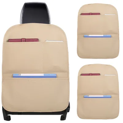 Produktbild von Auto-Organizer für die Rückenlehne des Sitzes – Sitzschutz, beige