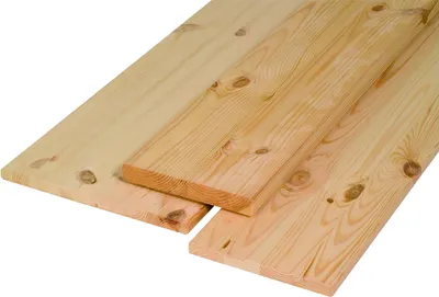Produktbild von Leimholzplatte Nadelholz geschliffen Kanten gefast 120 x 40 cm 18 mm