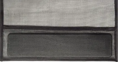 Produktbild von Insektenschutz Klemmvorhang für Türen 100x220cm mit Fiberglas Lamellen, Farbe:Anthrazit