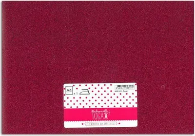 Obrázok produktu pre Nažehľovací lesklý flex - červený - 30 x 21 cm