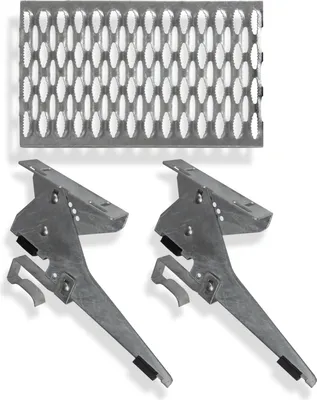 Produktbild von Klöber Trapac Laufrostset 40cm verzinkt für Dachsteine und Tonziegel