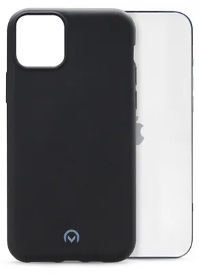 Produktbild von Mobilize Rubber Gelly iPhone 12 Pro Max Hülle Flexibles TPU Backcover - Matt Black