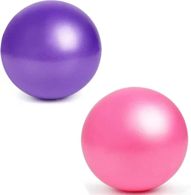 Imagen del producto de Pelotas de Pilates, 2 unidades, 25 cm de diámetro, antideslizantes, para Pilates y fitness
