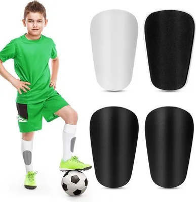 Produktbild von Famanu Mini-Schienbeinschoner - Set von 2 - 10 x 6 cm - für Kinder