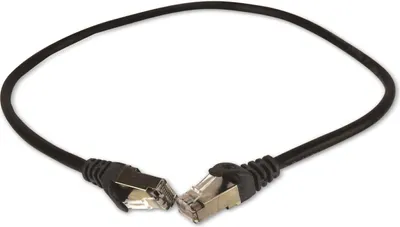 Produktbild von Equip Cat.5e F/UTP Crossover Patchkabel, 0.5m, 0,5 m, Cat5e, U/UTP (UTP), RJ-45, RJ-45, Schwarz