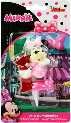 Produktbild von Tortenkerze Minnie 6,5cm Nummer 1