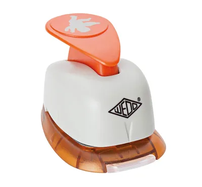 Produktbild von Wedo 168153 Motivlocher klein Engel (mit praktischem Auffangbehälter, Ausstanzun