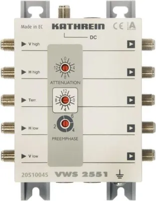 Produktbild von KATH SAT-Verteilnetzverstärker VWS 2551 5 Verstärker