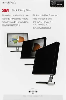 Immagine prodotto di 3M PF220W1B Filtro privacy nero per 55,9 cm 22,0 16:10