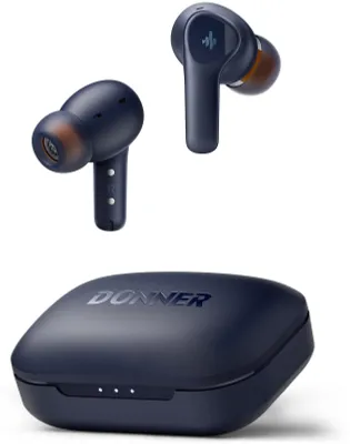 Image de Casque Bluetooth à réduction de bruit, écouteurs intra-auriculaires sans fil