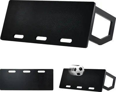 Obrázok produktu pre SucceBuy Futbalová odrazová doska, 40 "X16" skladacia prenosná futbalová stena s 2 uhlami odrazu, HDPE odrazová doska na tréning, pre deti a dospelých