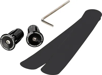 Produktbild von Fahrrad Lenkerband Extra Dry selbstklebend inkl. Alu Lenkerstopfen, Farbe:Braun