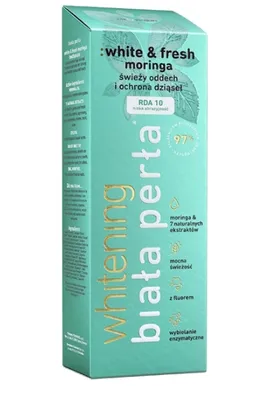 Obrázok produktu pre Bielkový Perlička Biely Fresh (Pro Perio) zubná pasta s čerstvým dychom 75 ml