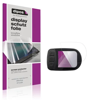 Image de 4x Film de protection d'écran pour EfforPrac KT-LCD5 protecteur clair dipos