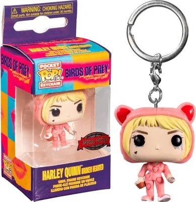 Produktbild von Funko POP Keychain - Birds of Prey - Harley Quinn #44382