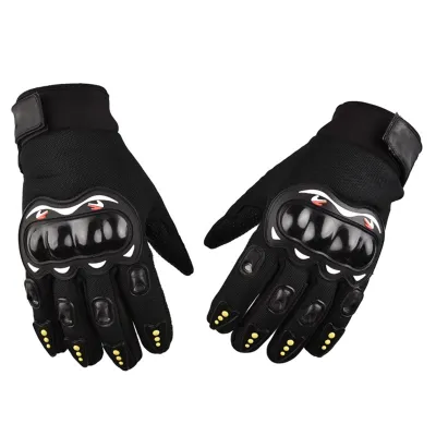Obrázek produktu pro Motocyklové rukavice s dotykovou obrazovkou Hard Knuckle Powersports Racing Rukavice pro horolezectví Cyklistika Aerobik (černá )