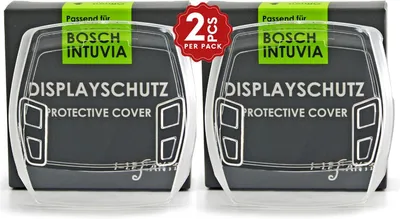 Productafbeelding van Displayhoes e-bike - Set van 2 - Transparant en waterdicht - Geschikt voor Bosch Intuvia