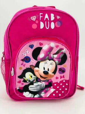 Produktbild von Minnie Mouse Rucksack, 100% Polyester, wasserdicht, 26x32x10 cm