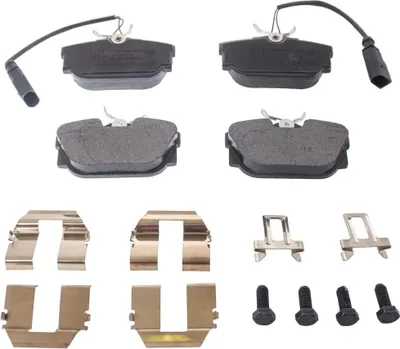 Obrázok produktu pre MS 13046028722N-SET-MS Brzdové doštičky, brzdové čeľuste zadnej nápravy pre VW TRANSPORTER T4 Bus (70B, 70C, 7DB, 7DK, 70J, 70K, 7DC, 7DJ)