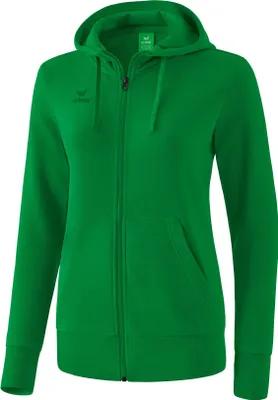 Produktbild von Erima Kapuzensweatjacke Damen - Smaragd
