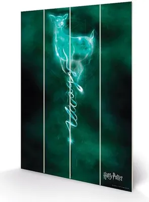 Produktbild von Harry Potter – Holzdruck 20 x 29,5 – Für den Patronus