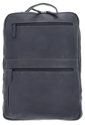 Productafbeelding van LEONHARD HEYDEN Leer laptop rugzak rugzak met laptopvak Den Haag Rucksack 6753 Grau antraciet