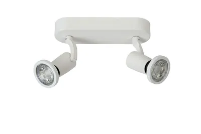Zdjęcie produktu dla Lampa sufitowa JASTER biała 2xGU10x5W metal wym:15,5x20x8cm IP20 Lucide
