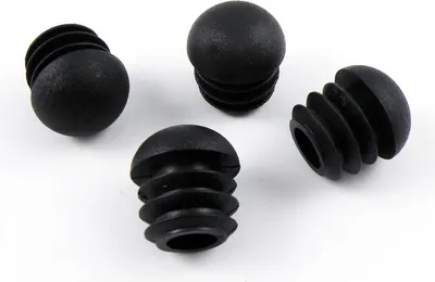Produktbild von Endstopfen für Halteschiene Peruzzo Maranello, Pordoi etc, schwarz (4er Pack)