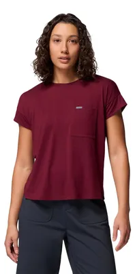 Produktbild von Columbia Daniela Falls Kurzarm-T-Shirt, Stricktop, Feuchtigkeitsableitendes Mate