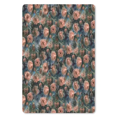Produktbild von MuchoWow® Mauspad Mousepad Rosen - Aquarell - Rosa 18x27 cm - Mousepads - Maus Mat - Pad - Mausunterlage