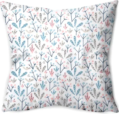 Produktbild von Amilian Dekoratives Kissen 40x40 cm Dekokissen mit Füllung, Zierkissen mit Kissenbezug, für Schlafzimmer Wohnzimmer, mit Reißverschluss