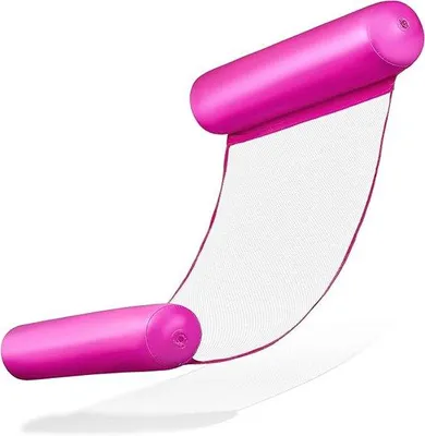 Produktbild von STEGGER aufblasbare Wasserhängematte für Pool und Wasser, Rosa, leicht und tragbar