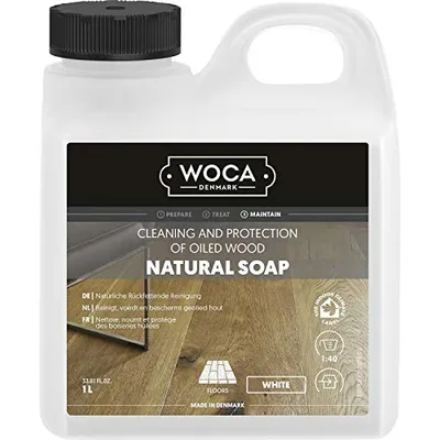 Produktbild von WOCA Holzbodenseife - Natural Soap - Weiss - 1L