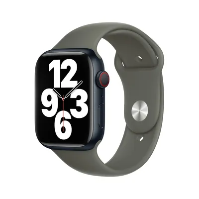 Obrázek produktu pro Sportovní náramek pro Apple Watch Series 1 až 11 / SE / Ultra (44/45/46/49 mm) – olivový
