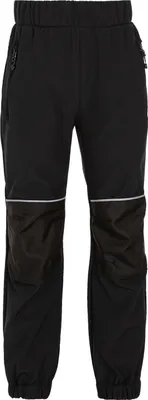 Immagine prodotto di Pantaloni softshell ZIGZAG modello Ludo, con trattamento impermeabile (colonna d'acqua di 8000 mm), colore nero (1001), taglia 176