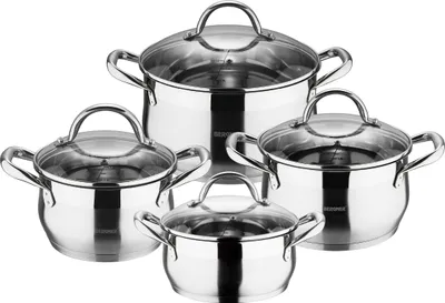 Produktbild von 8-Tlg. Kochgeschirr-Set