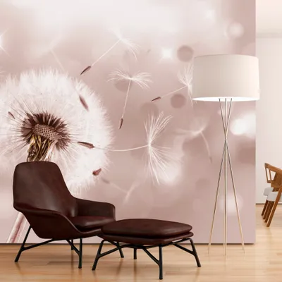 Produktbild von Fototapete selbstklebend Pusteblumen 392x280 cm Tapete Wandtapete Wandbilder Klebefolie Dekofolie Tapetenfolie Wand Dekoration Wohnzimmer - Abstrakt Design b-C-0072-a-c