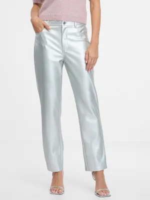 Produktbild von Orsay Silberne Straight Fit-Hose für Damen 1000977A00361__36