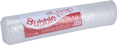 Produktbild von Luftpolsterfolie 5,0mx0,5m Verpackungsfolie Noppenfolie Polsterfolie Transportfolie Blasenfolie