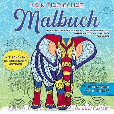 Produktbild von Mein tierisches Malbuch