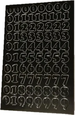 Image de Lettres et chiffres autocollants
