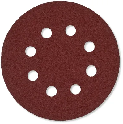 Produktbild von Exzenter-Schleifscheiben 125 mm Klett P36 mit 8 Loch Holz Metall 25 Stück