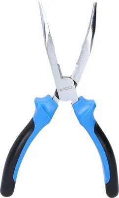 Produktbild von Brilliant Tools Flachrundzange, gebogen, 150 mm